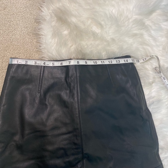 Cache Leather Pencil Skirt size 4 - Picture 5 of 8